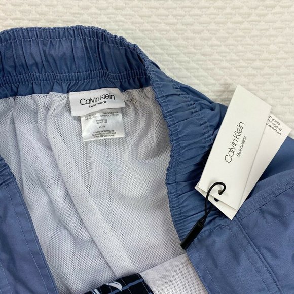 NWT Calvin Klein Floral-Print Board Shorts Swim L - Picture 8 of 11